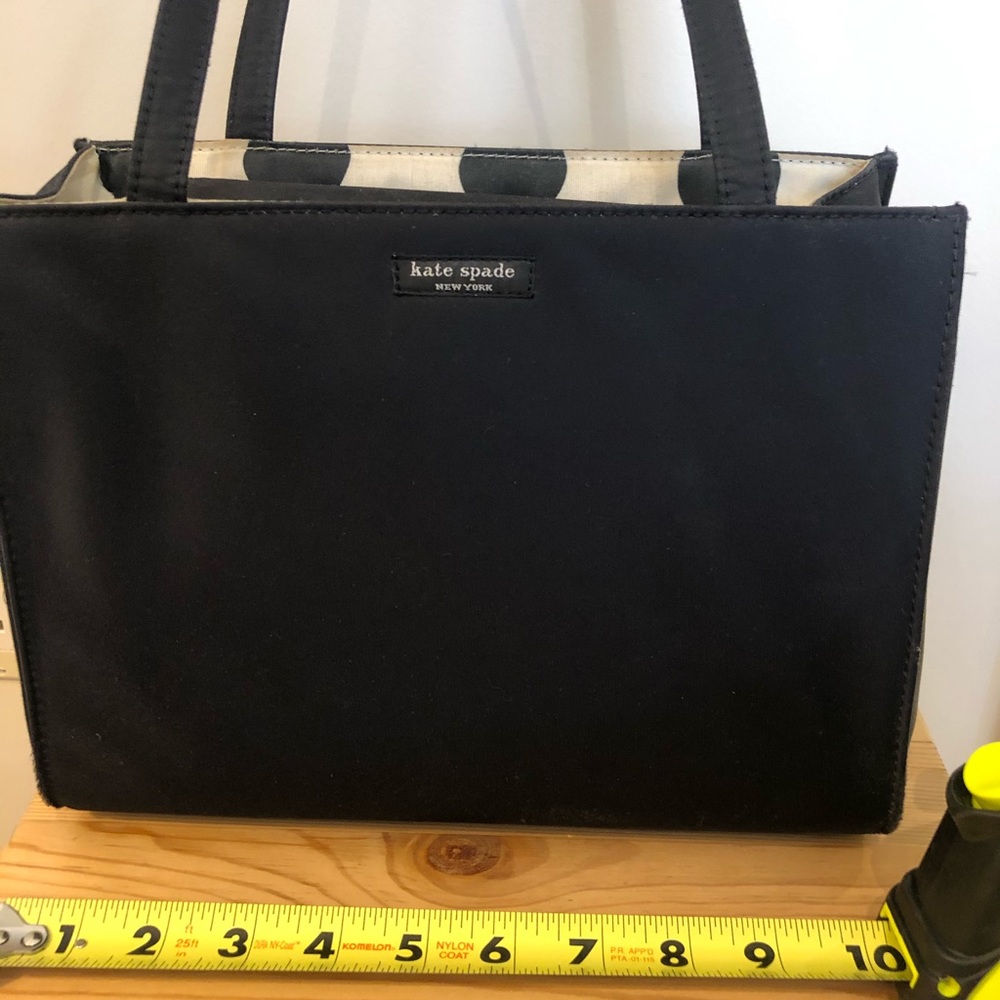 Kate Spade medium-size nylon black bag